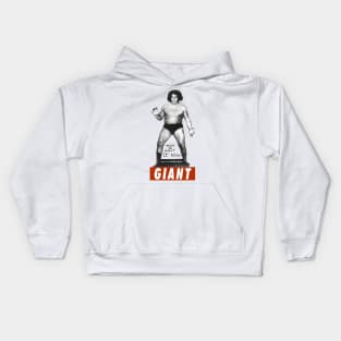 André the Giant Promotional Picture Kids Hoodie